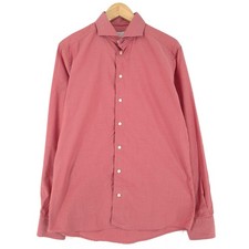 Eton Chemise Homme Rouge Coton